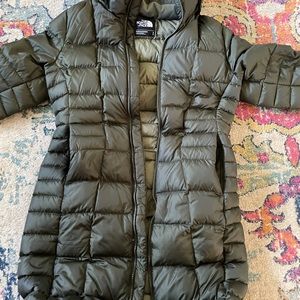 North face puffer coat